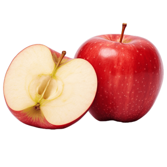 Organic and Fresh Red Apples